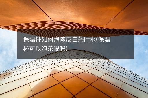 保温杯如何泡陈皮白茶叶水(保温杯可以泡茶喝吗)